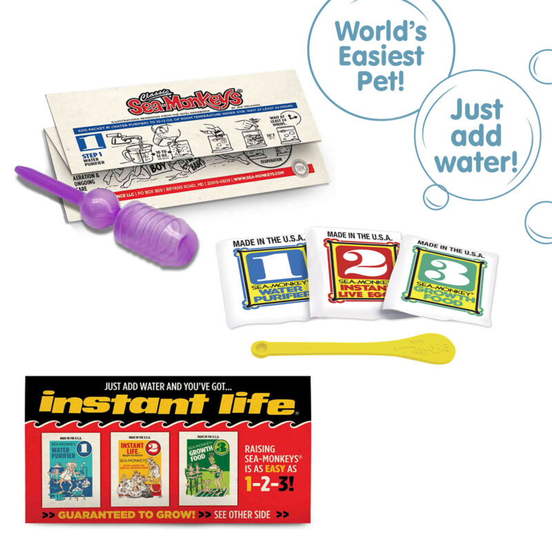 Sea-Monkeys Retro Instant Life - US 9801