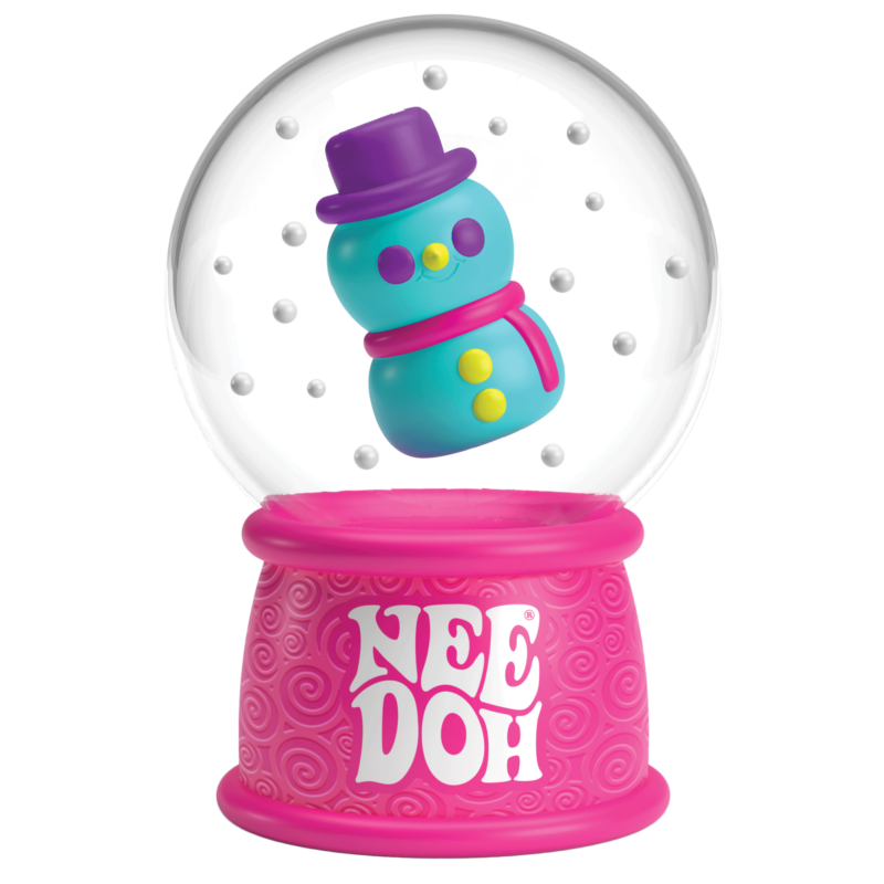 NeeDoh Squish N Flow Snow Globe - US 5748