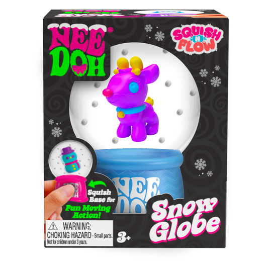 NeeDoh Squish N Flow Snow Globe - US 5748