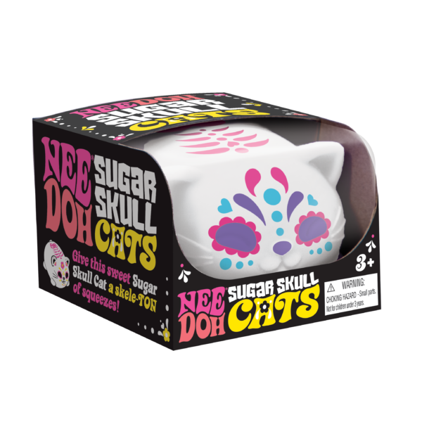 NeeDoh Sugar Skull Cats - US 3112