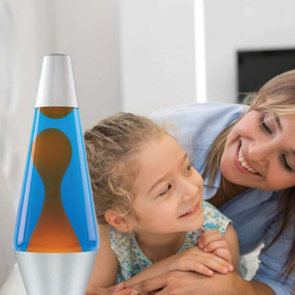 14.5” LAVA Lamp – Orange/Blue/Silver - US 8368