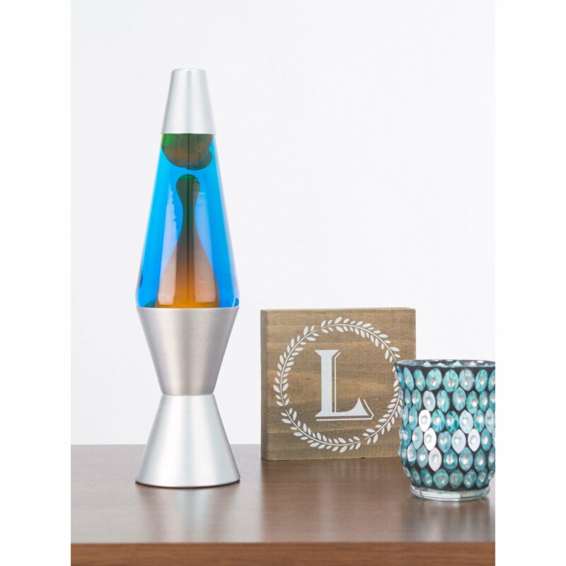 14.5” LAVA Lamp – Orange/Blue/Silver - US 8368