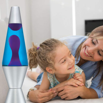 14.5″ LAVA Lamp – Purple/Blue/Silver - US 3923