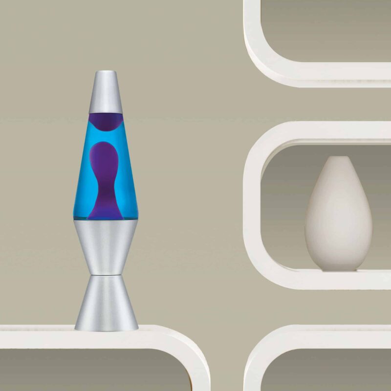 14.5″ LAVA Lamp – Purple/Blue/Silver - US 3923