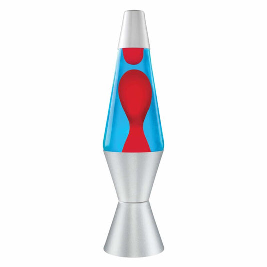 14.5″ LAVA Lamp – Red/Blue/Silver - US 4978