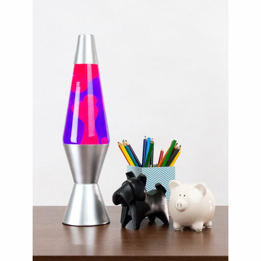 14.5” LAVA Lamp – Pink/Purple/Silver - US 7015