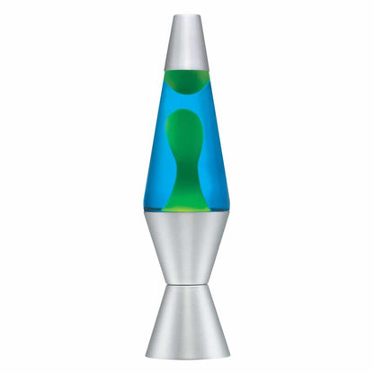 14.5” LAVA Lamp – Yellow/Blue/Silver - US 4157