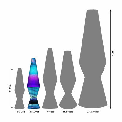 14.5″ LAVA Lamp Colormax Northern Lights – Glitter - US 4314