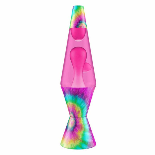 14.5″ LAVA Lamp – Tie Dye Pink Spiral - US 2195
