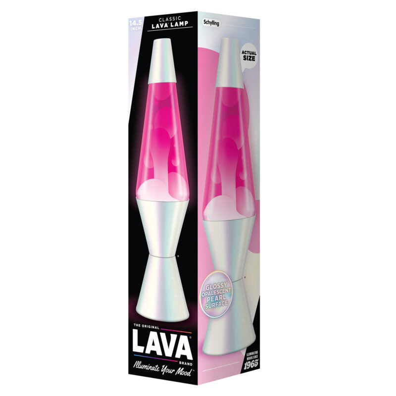14.5″ Lava Lamp Opalescent Pearl - US 2002