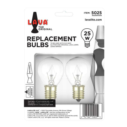 25W LAVA Lamp Light Bulb W/Tray - US 9719
