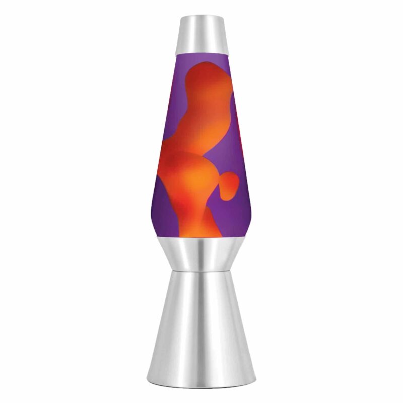 27″ LAVA Lamp Grande – Yellow/Purple/Silver - US 1029