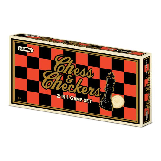 Chess &amp; Checkers Set - US 6449