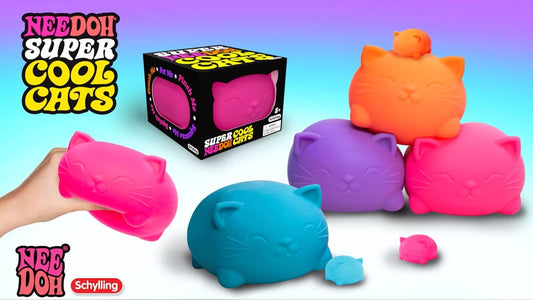 Super NeeDoh Cool Cats - US 6653