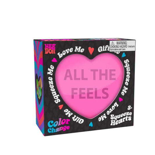 NeeDoh Color Change Squeeze Heart - US 3562