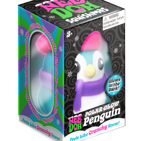 NeeDoh Polar Glow Penguin - US 9356