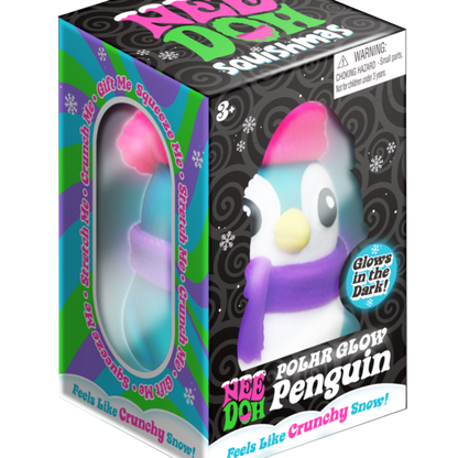 NeeDoh Polar Glow Penguin - US 9356