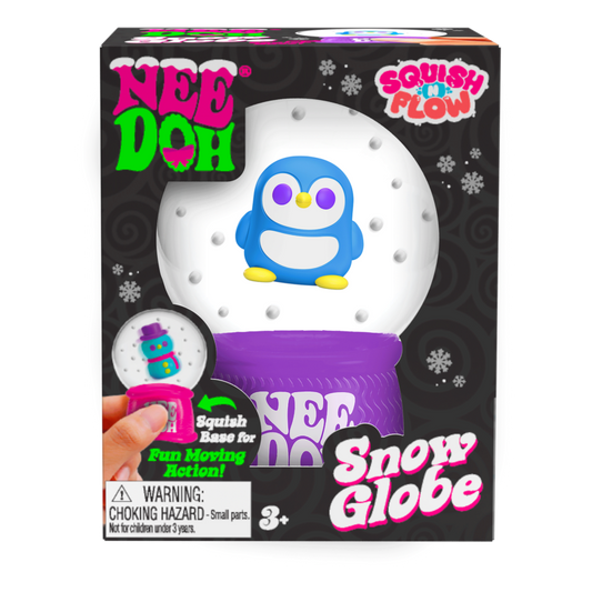 NeeDoh Squish N Flow Snow Globe - US 5748
