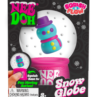 NeeDoh Squish N Flow Snow Globe - US 5748
