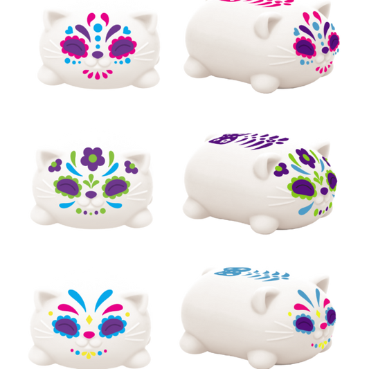 NeeDoh Sugar Skull Cats - US 3112