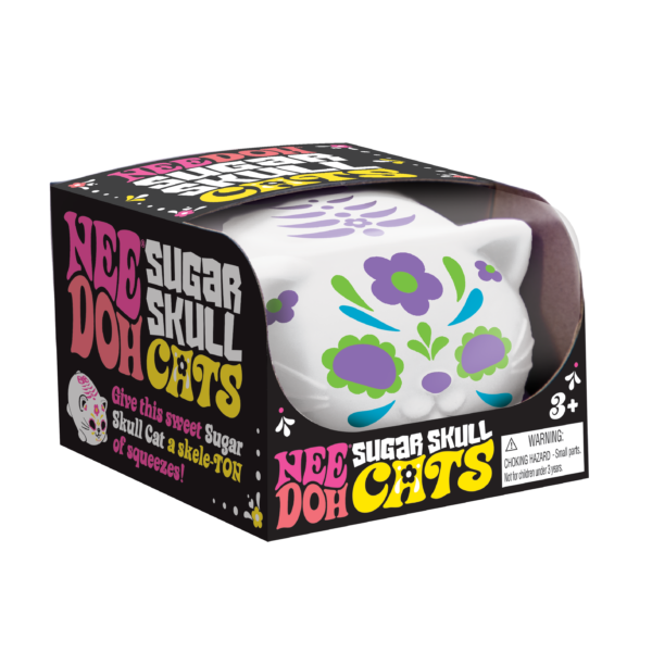 NeeDoh Sugar Skull Cats - US 3112