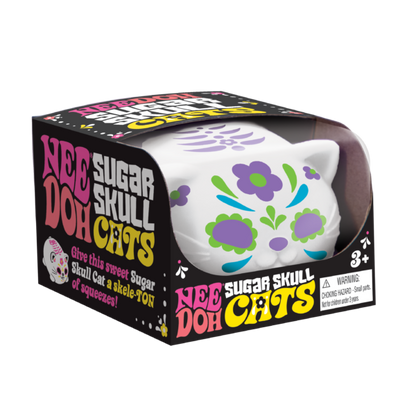 NeeDoh Sugar Skull Cats - US 3112
