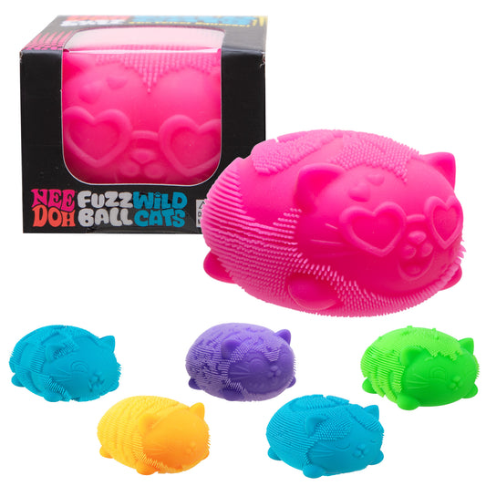 NeeDoh® Fuzz Ball Wild Cats - US 5368